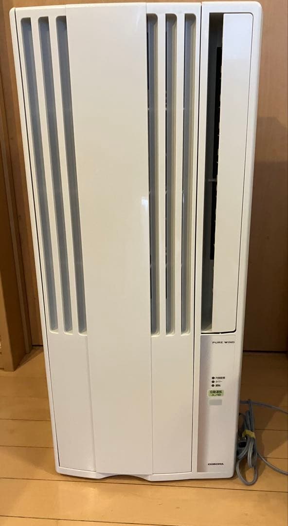 CORONA 窓用エアコン CW-1621 & 取付枠WT-8