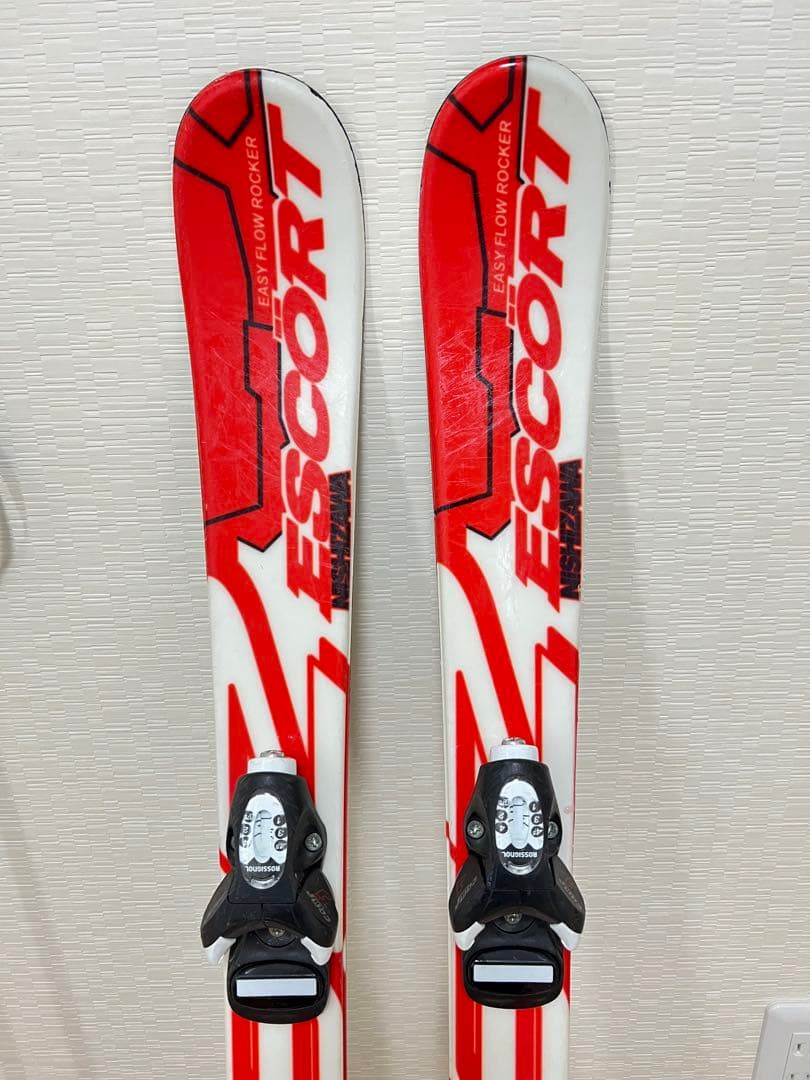 スキー板 子供用 100cm カービングスキー ストック　ブーツ　4点セット