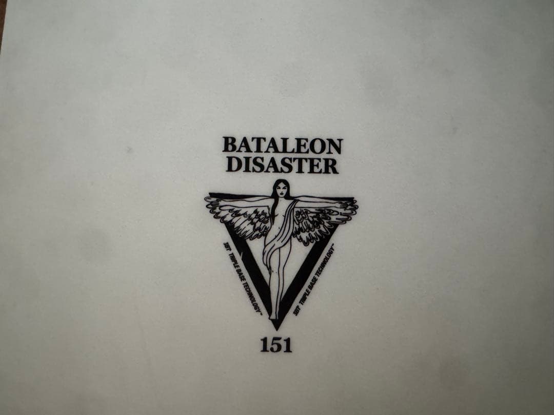 バタレオン DISASTER スノーボードセット FLUX ビンディング付