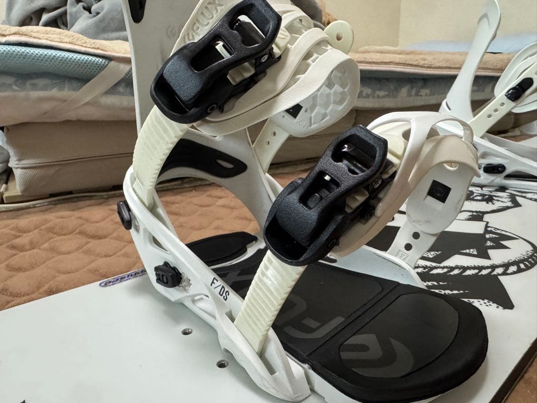 バタレオン DISASTER スノーボードセット FLUX ビンディング付