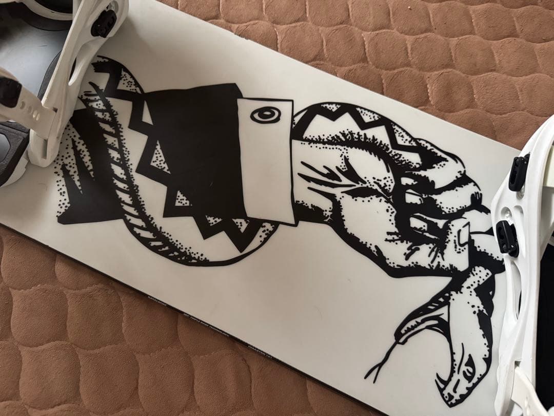 バタレオン DISASTER スノーボードセット FLUX ビンディング付