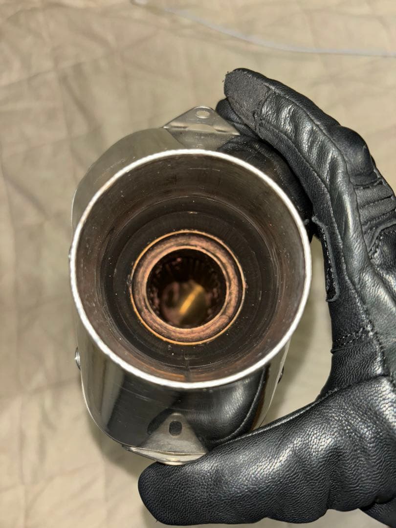 TRICK STAR IKAZUCHI マフラー　ニンジャ400