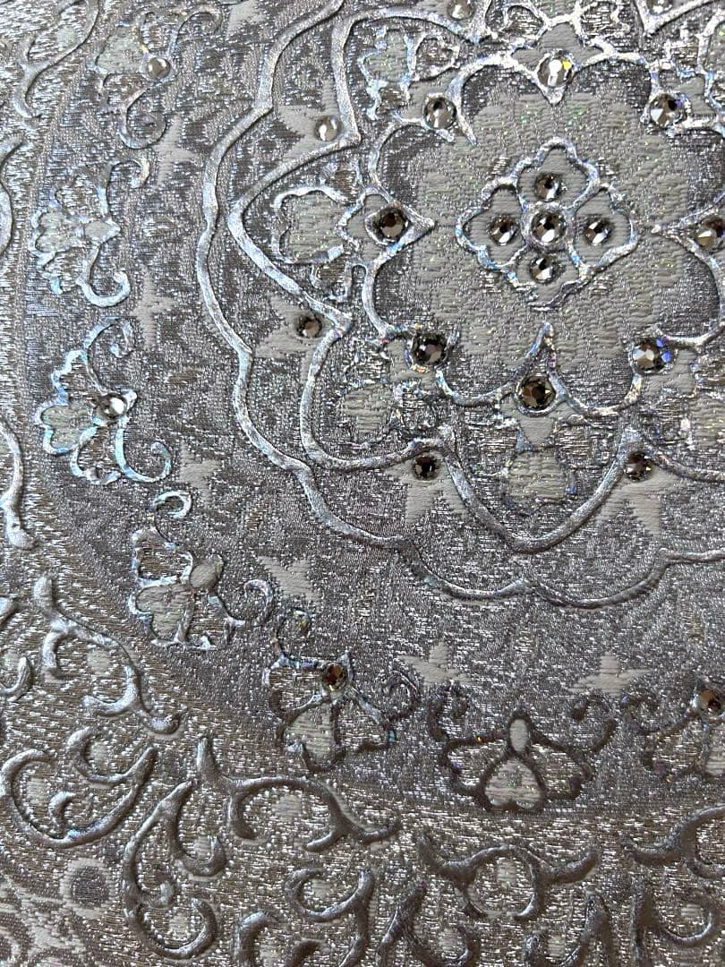 スワロフスキー 袋帯 パールトーン加工済み