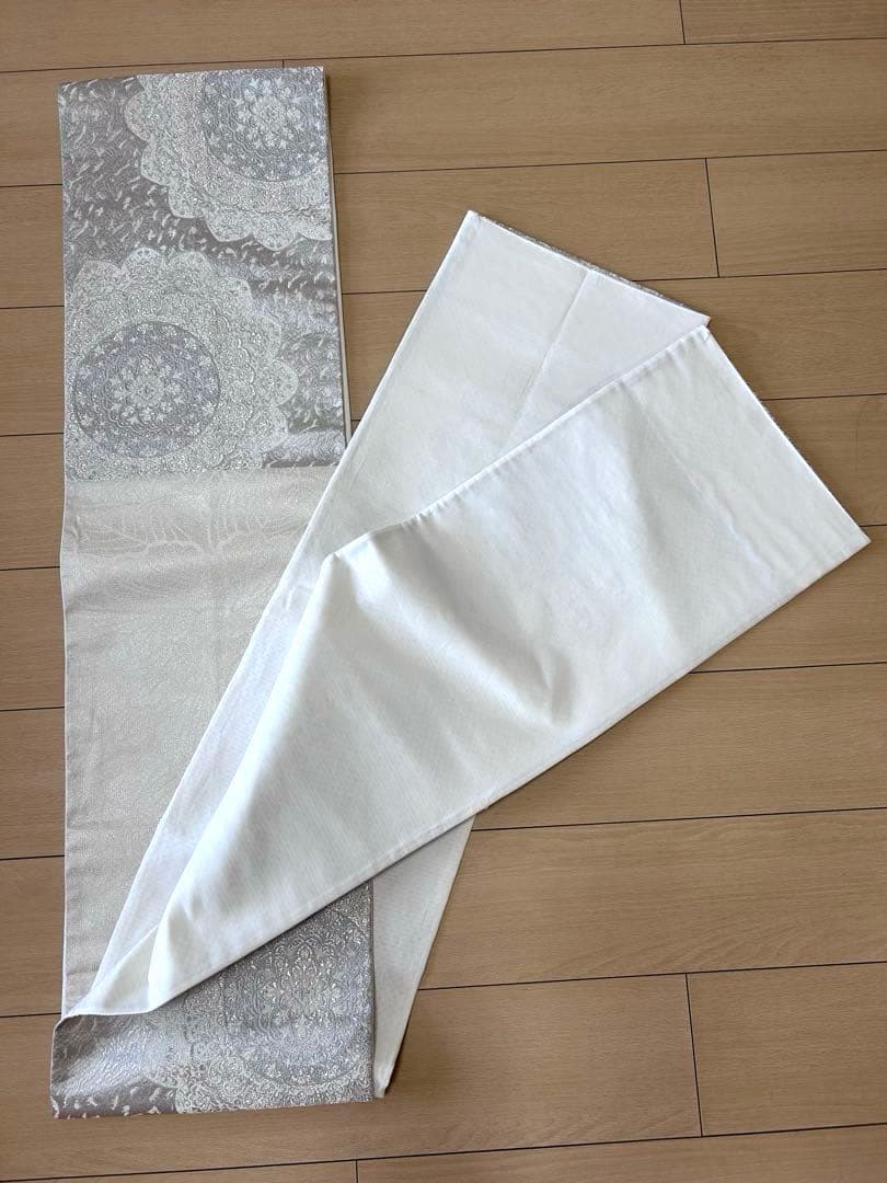 スワロフスキー 袋帯 パールトーン加工済み