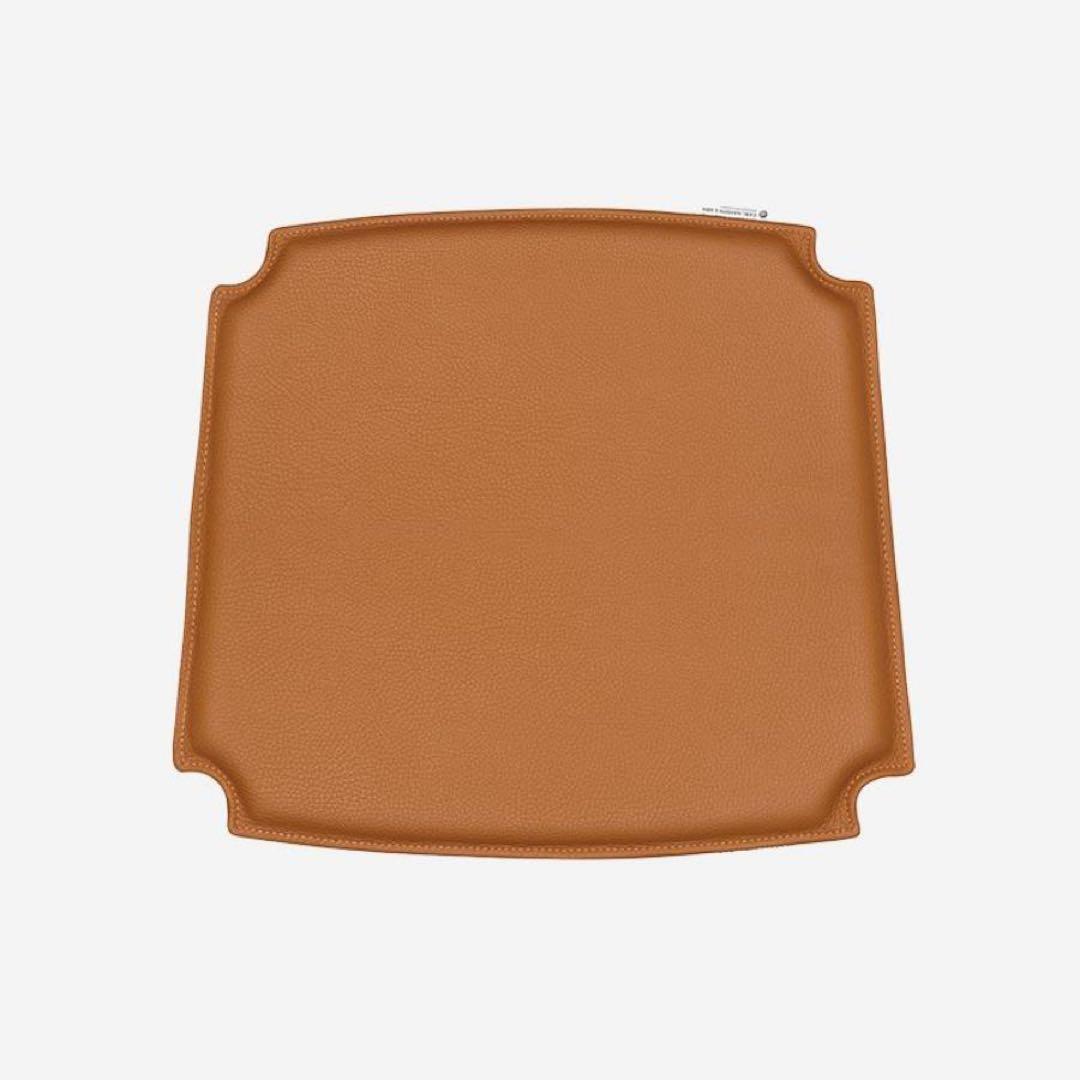 CH24 Yチェア専用 レザークッション ゴールデンブラウン