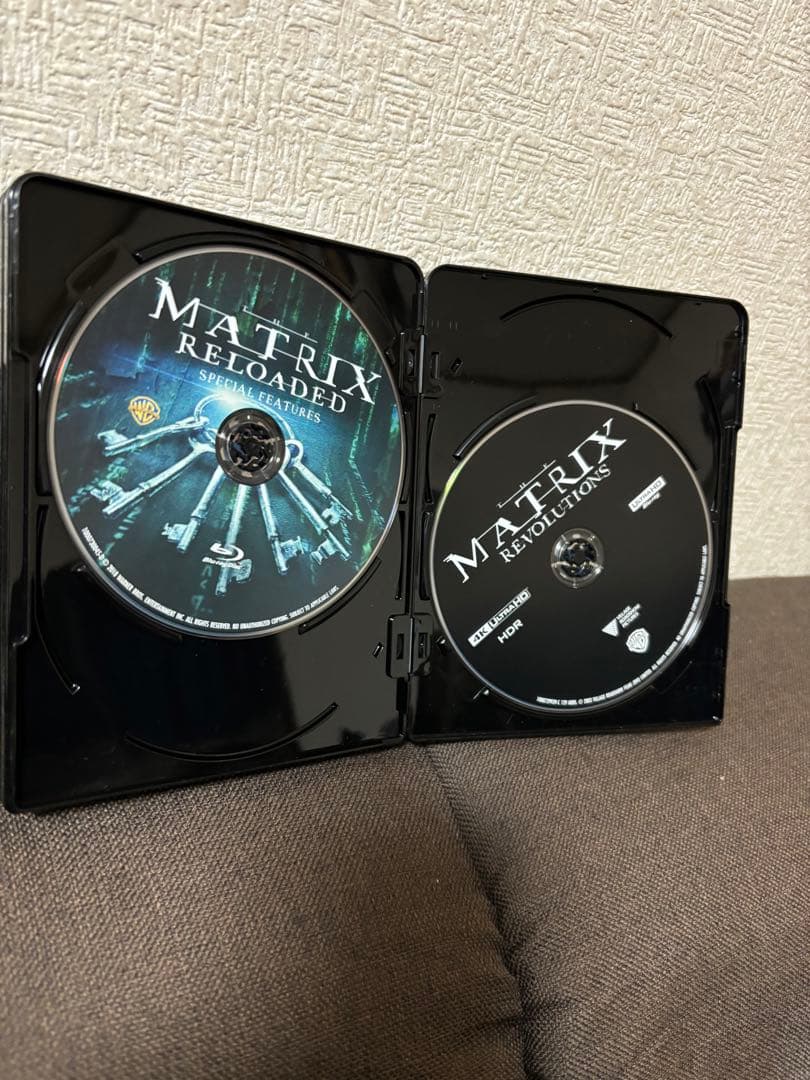 マトリックス トリロジー 4K ULTRA HD&デジタル・リマスター ブルー…