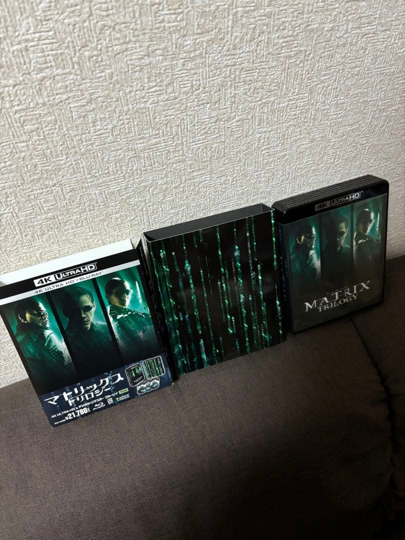 マトリックス トリロジー 4K ULTRA HD&デジタル・リマスター ブルー…