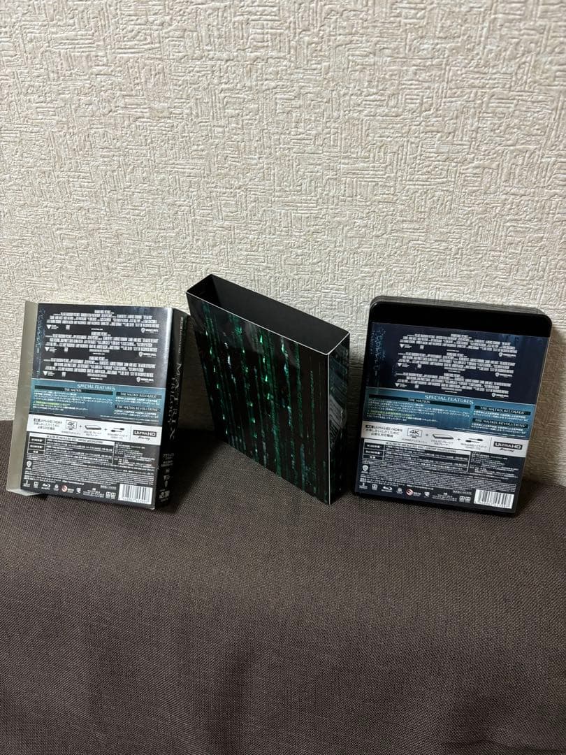 マトリックス トリロジー 4K ULTRA HD&デジタル・リマスター ブルー…