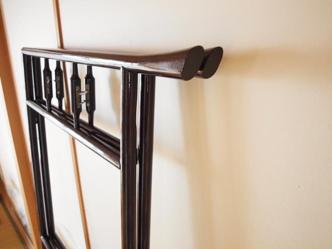 衣桁 着物かけ 衣紋掛け キレイ 福井県内配達可5,500円