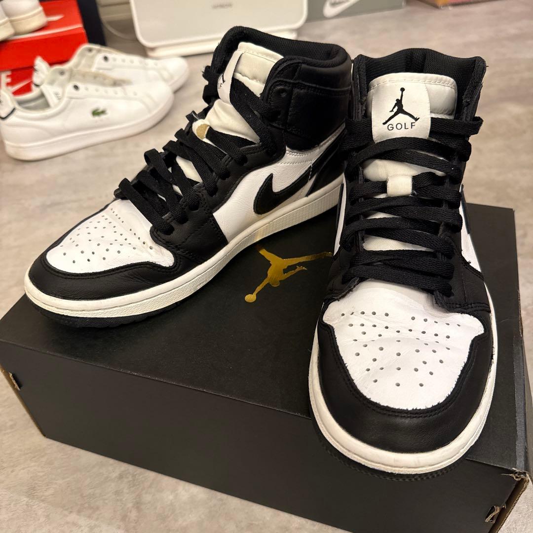 エアジョーダン1 HIGH G 8.5 ホワイト/ブラック