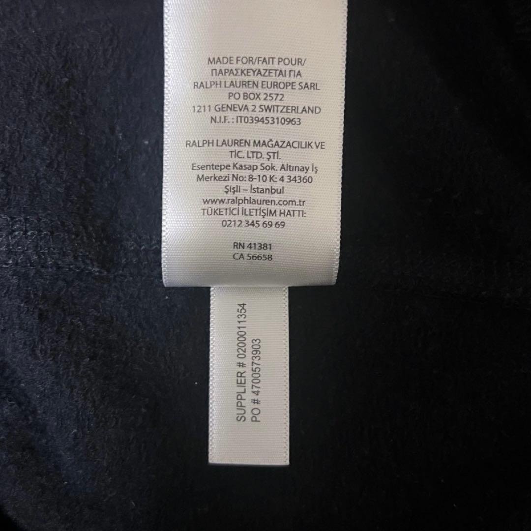 Polo Ralph Lauren ラルフローレン スウェット／黒／ＸＳ