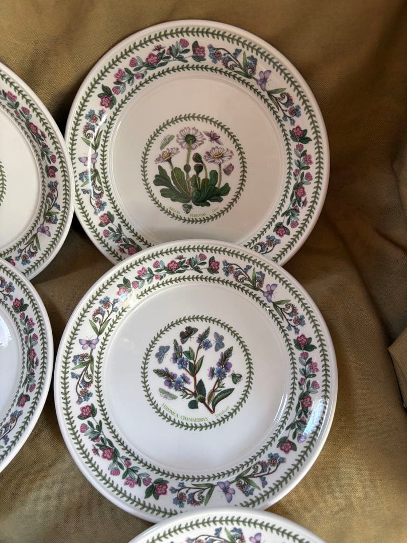 K*n様 portmeirion 花柄　皿　6枚セット