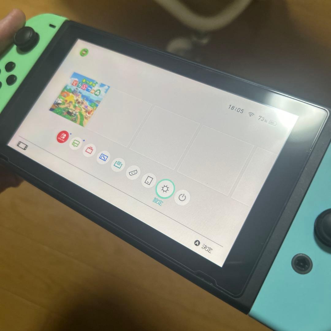 Switch本体 (どうぶつの森エディション)他