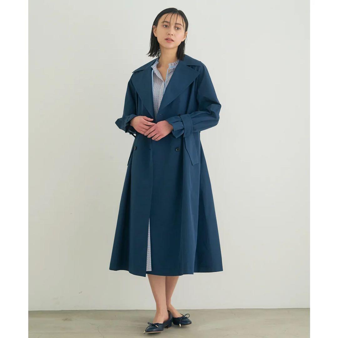 アナイ　ライトシャンタンドレスコート　トレンチコート　撥水