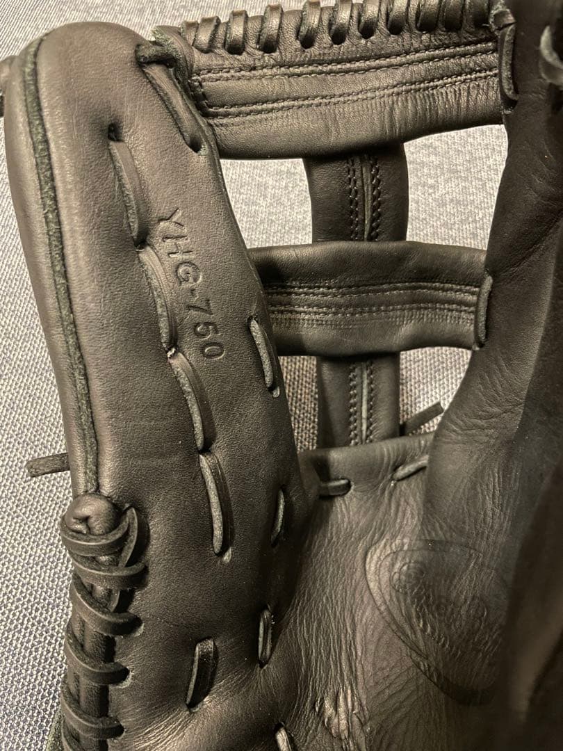 SSK 野球 軟式グローブ 一般用　大人　右投げ　グラブ　内野手　右利き　黒