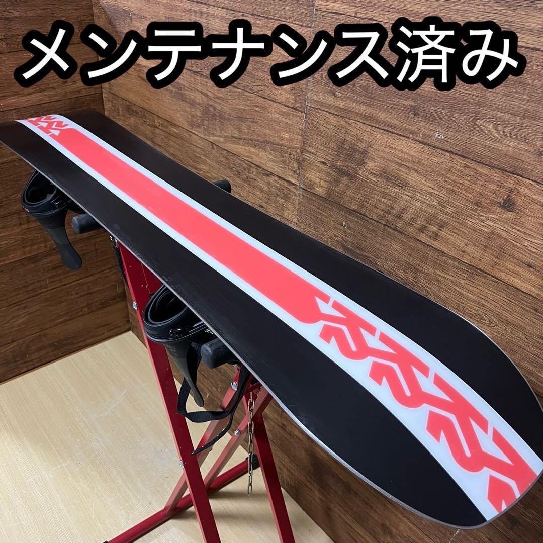K2 ケーツー　FLUX フラックス　メンズ　スノーボード2点セット 156cm