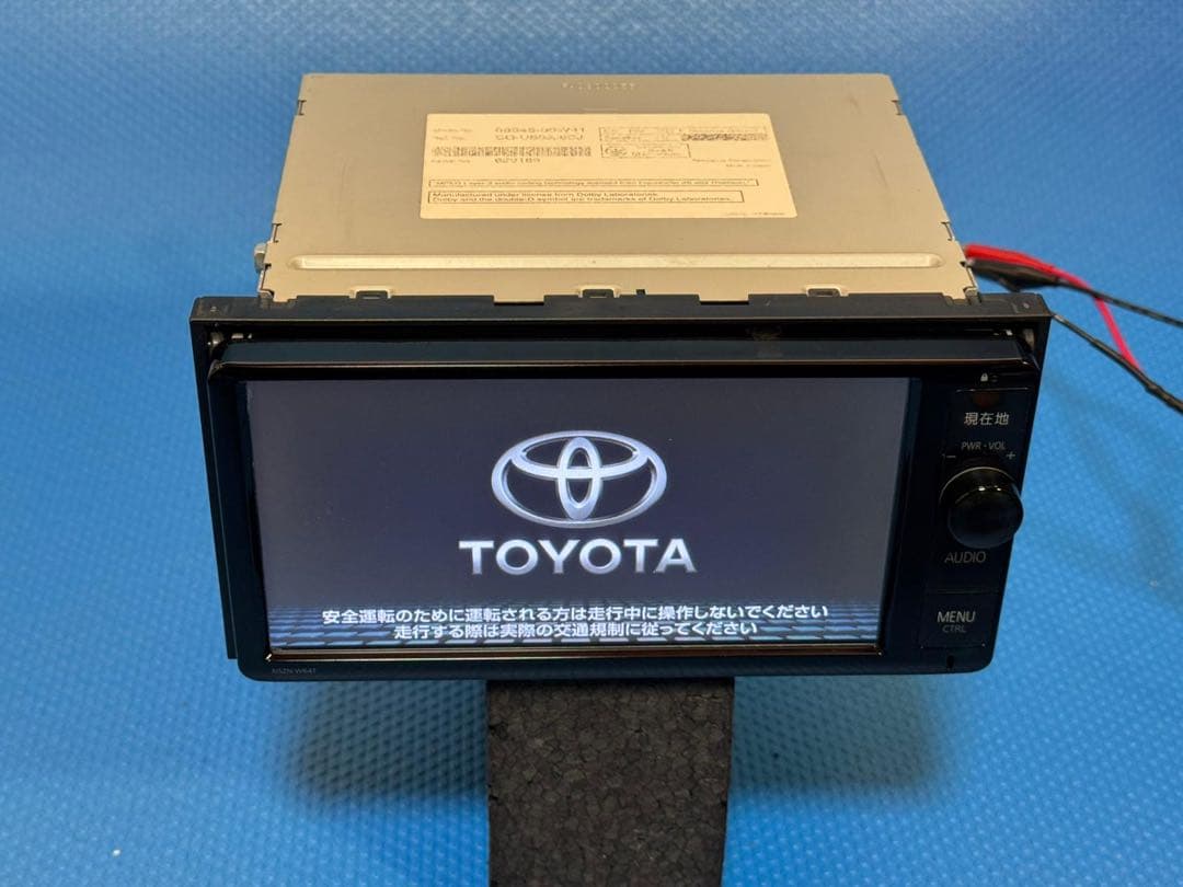 トヨタ　純正ナビ　NSZN-W64T Bluetooth/CD/DVD フルセグ