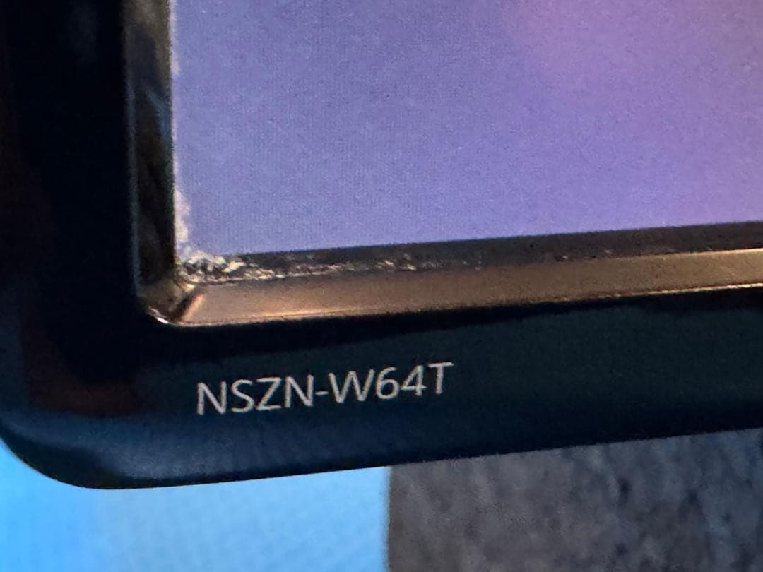 トヨタ　純正ナビ　NSZN-W64T Bluetooth/CD/DVD フルセグ