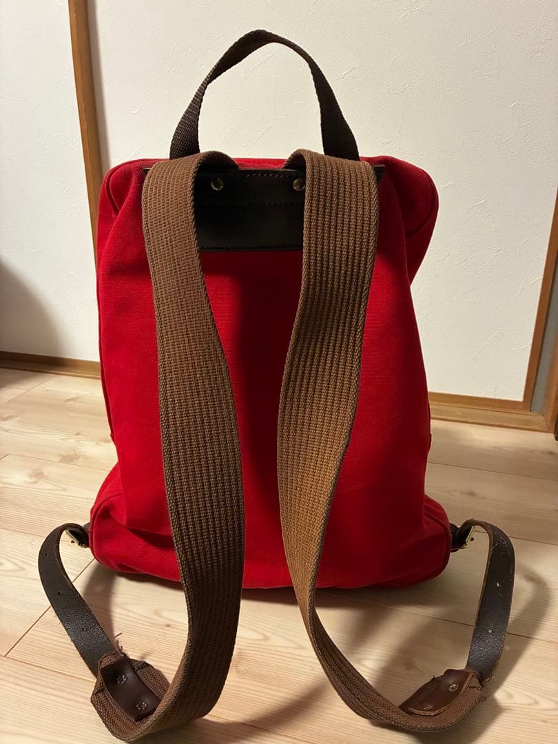 Duluth Pack 赤 アメリカ最古のキャンバス地バックパック