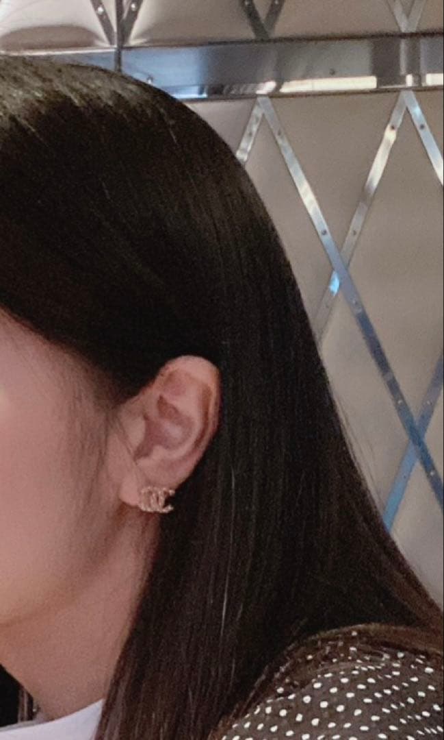 CHANEL ゴールド CCロゴピアス