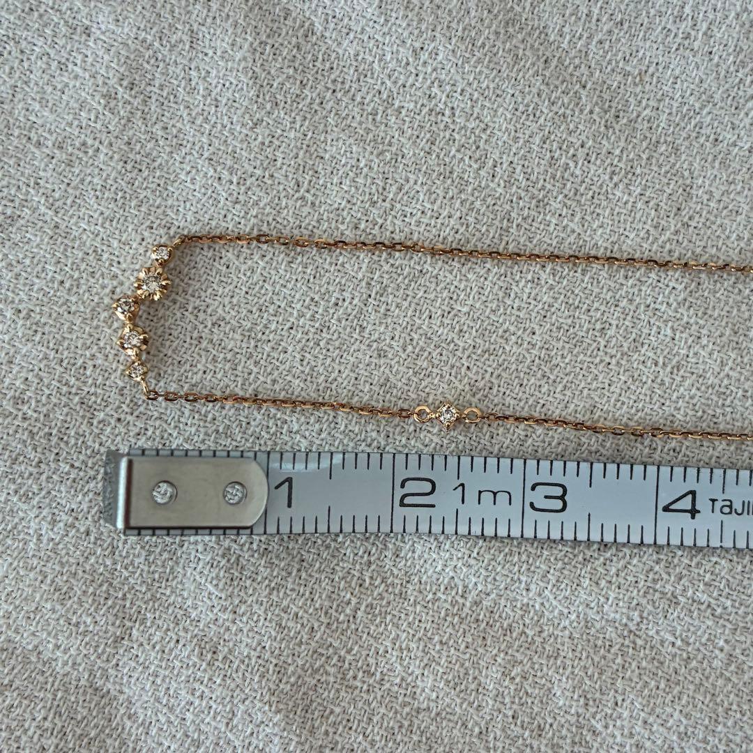 4℃ k10 ネックレス　ダイヤモンド　2018クリスマス限定