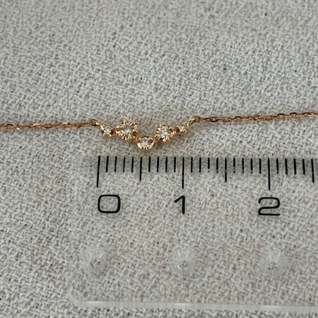 4℃ k10 ネックレス　ダイヤモンド　2018クリスマス限定