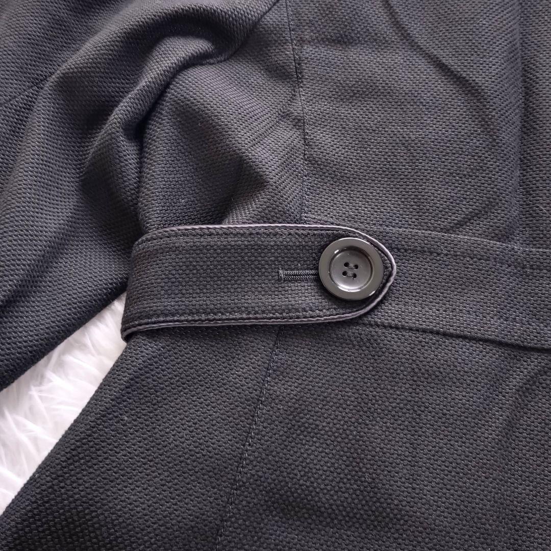 大きいサイズ 23区 ノーカラー コート ファーマル 48サイズ