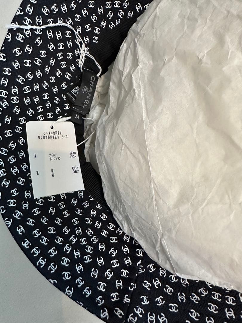 CHANEL バケットハット新品　25ココビーチ