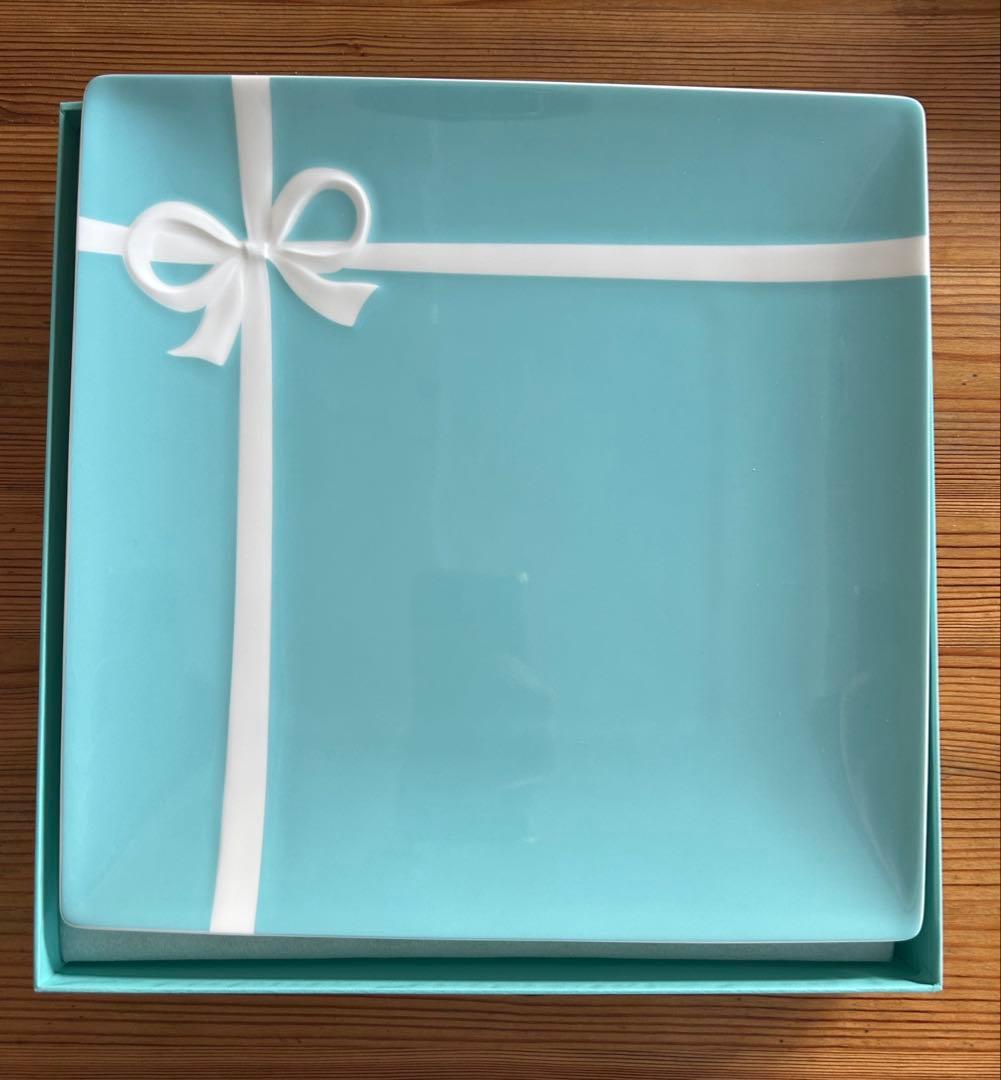 【まいまい】Tiffany & Co. リボン皿(2皿)