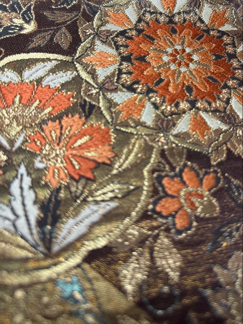 ハンドメイド　帯リメイクバッグ　ハンド バッグ 2way #409