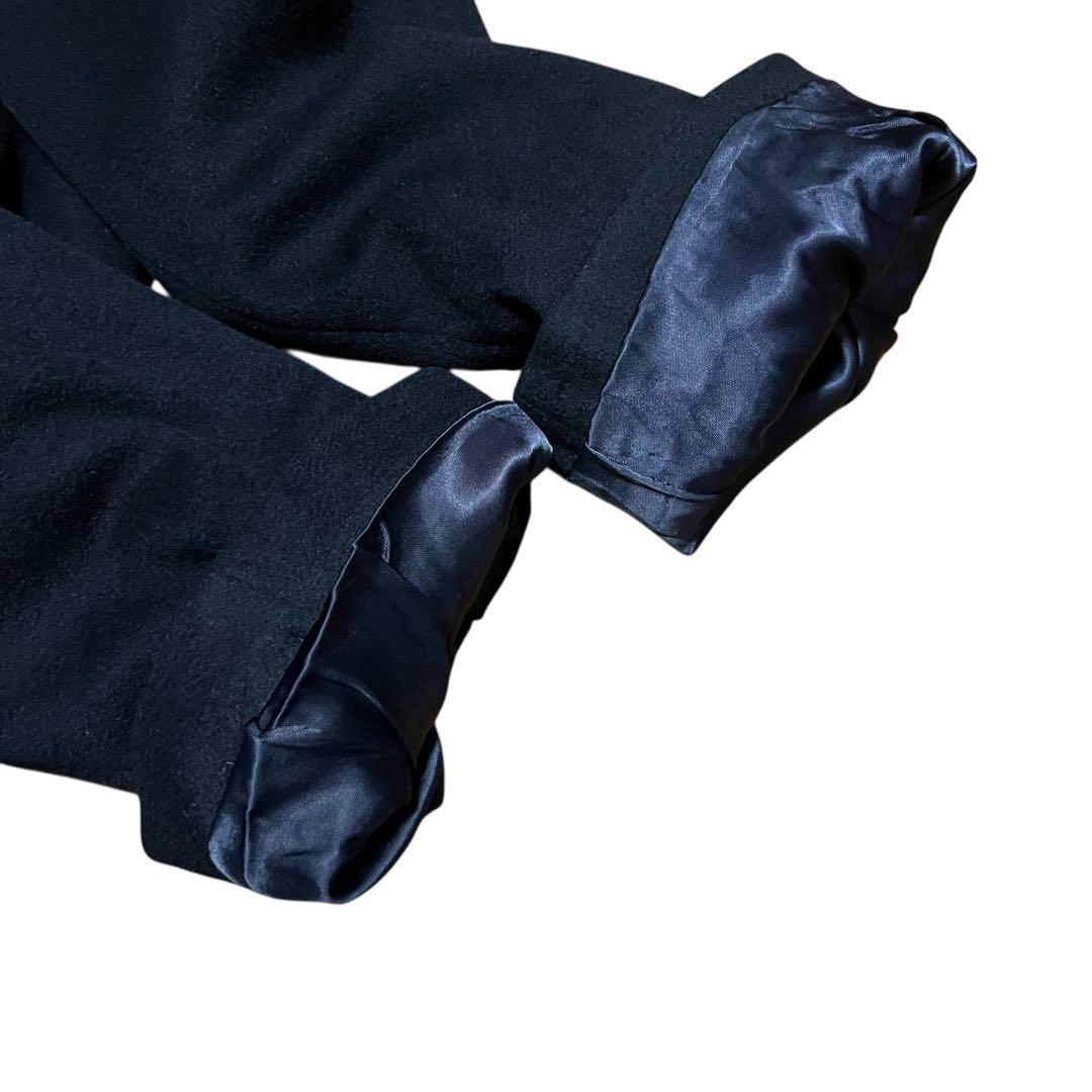 美品 イタリア製 ゼニヤ カシミヤ90% ダブルブレスト コート 50