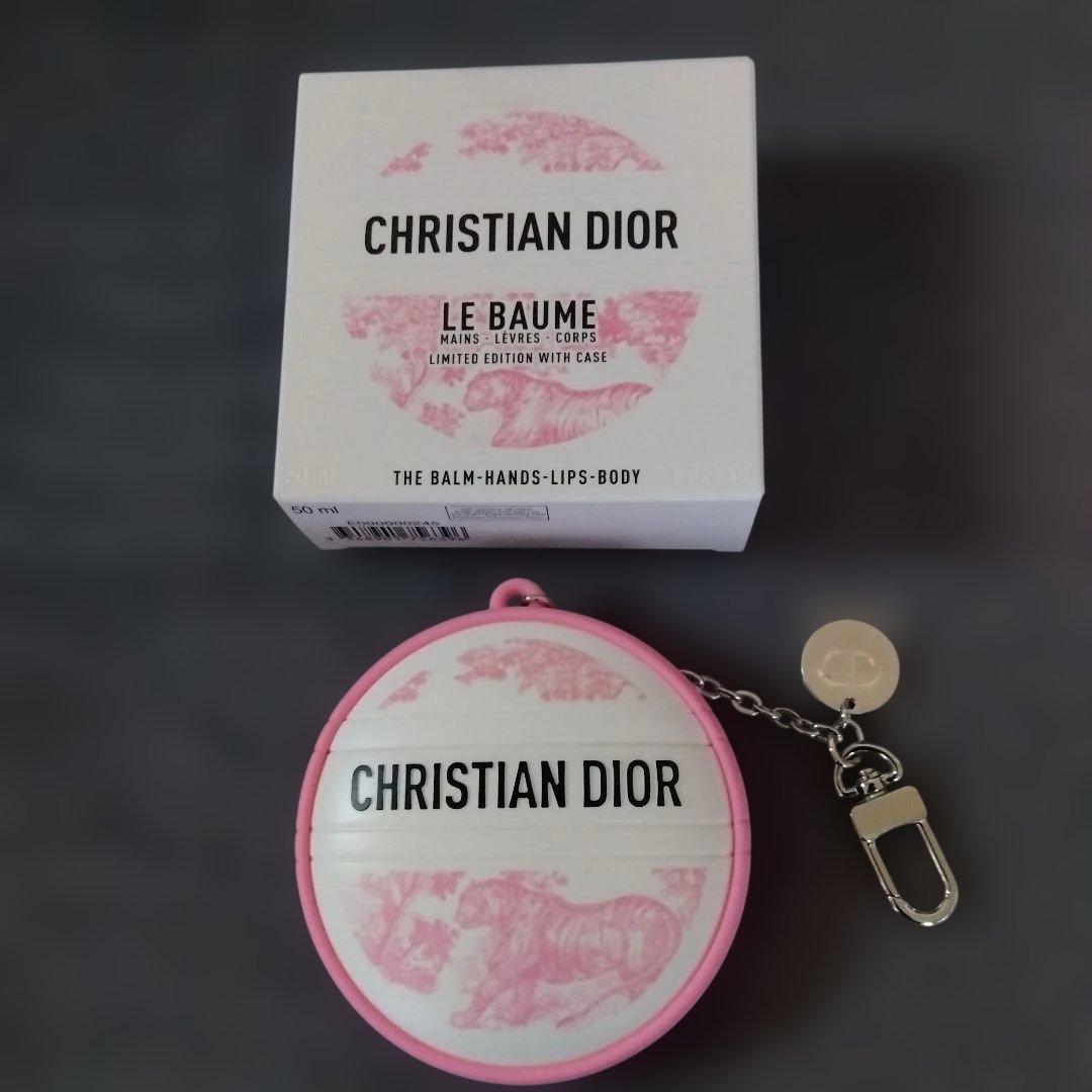 【新品・未使用】DIOR ルボーム 限定品トワル ドゥ ジュイ柄　 ホルダー付き