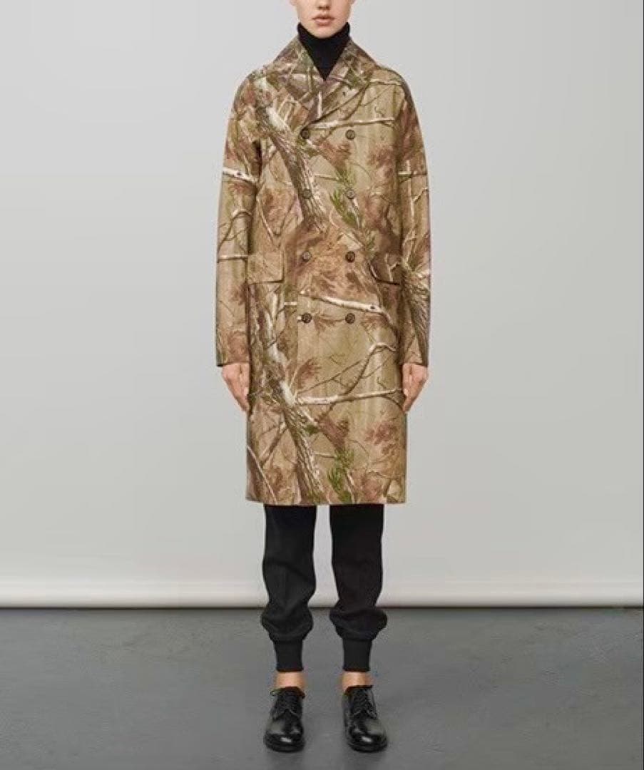 HYKE × MACKINTOSH カモフラデザインコート