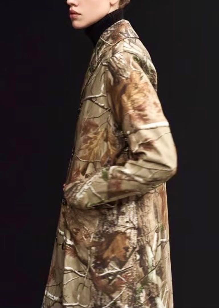 HYKE × MACKINTOSH カモフラデザインコート