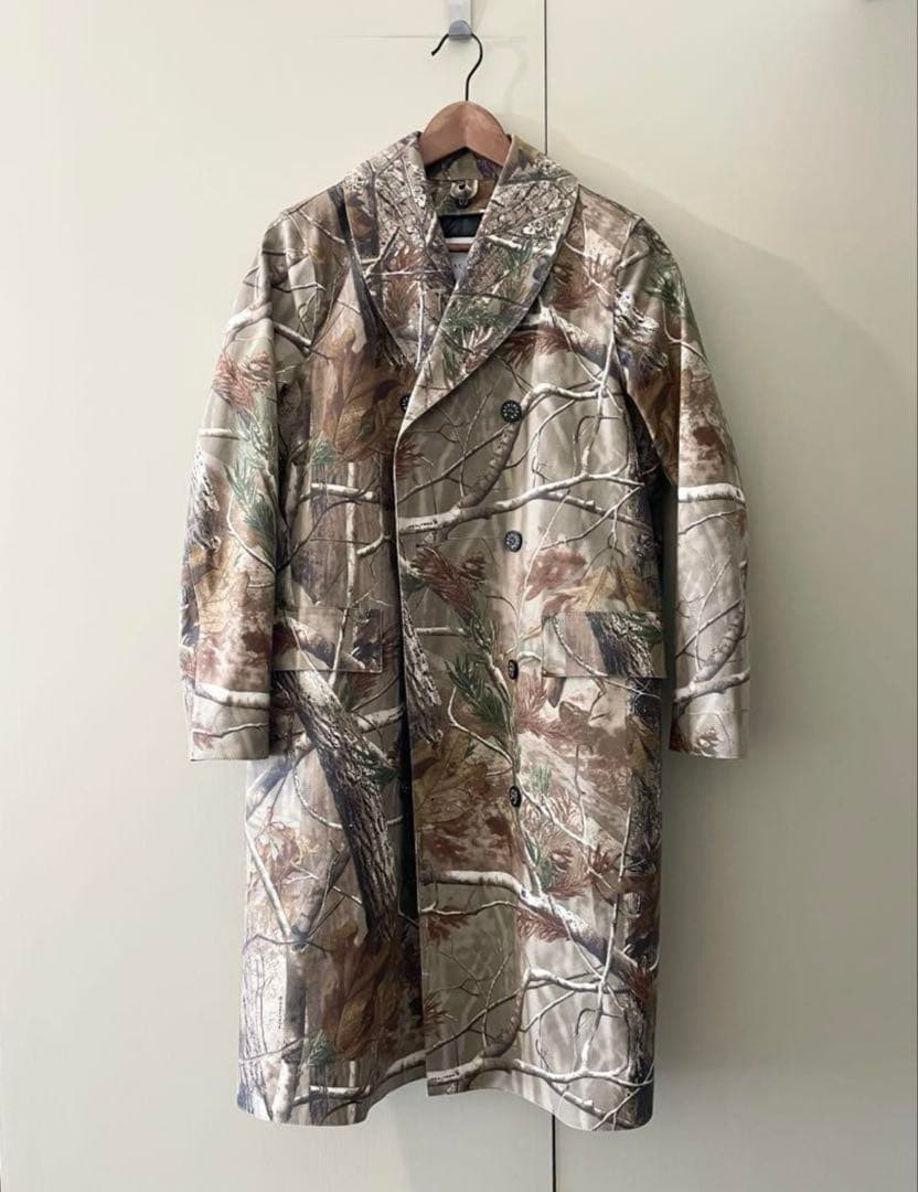 HYKE × MACKINTOSH カモフラデザインコート