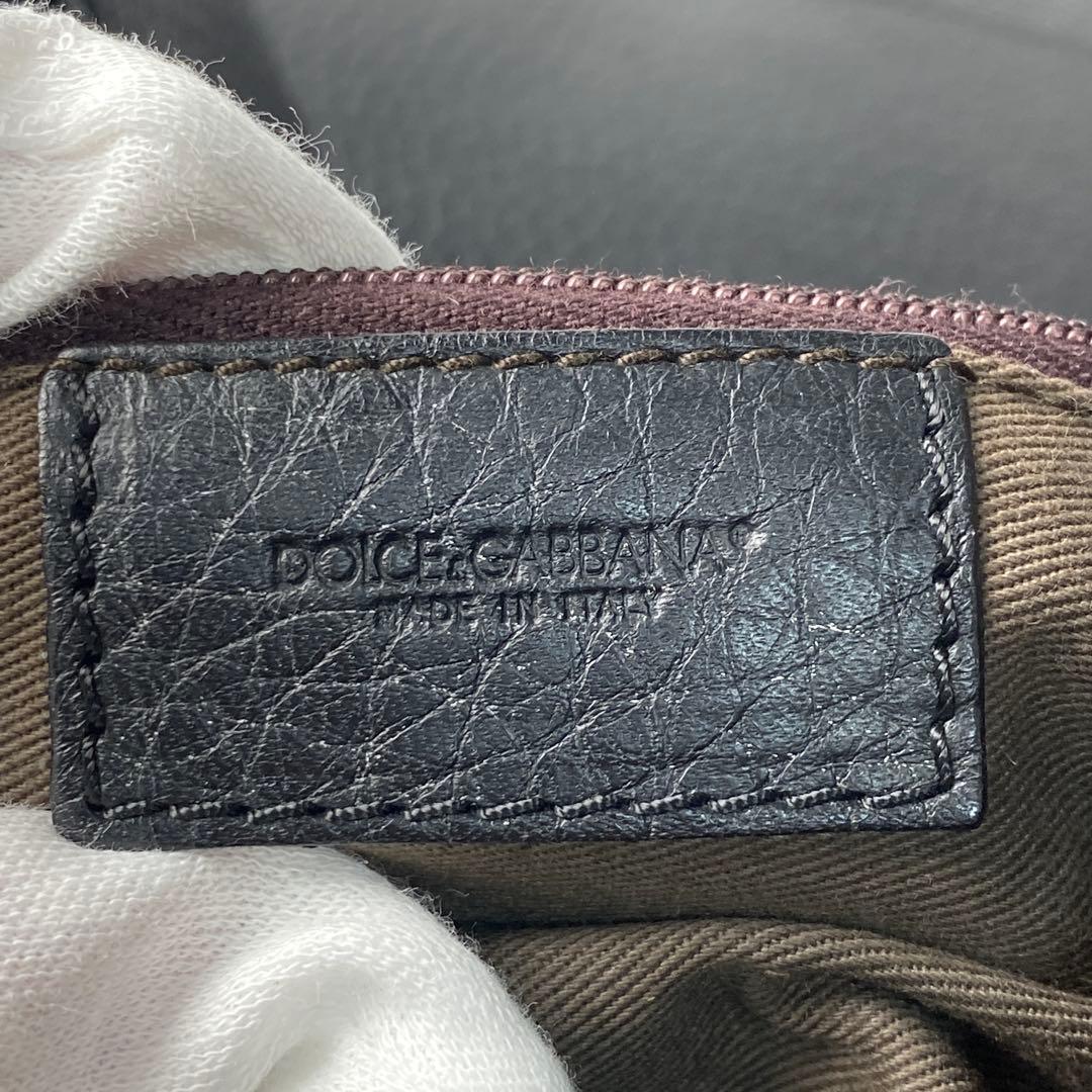 美品 ドルチェアンドガッバーナ D&G ショルダーバッグ レオパード 斜めがけ