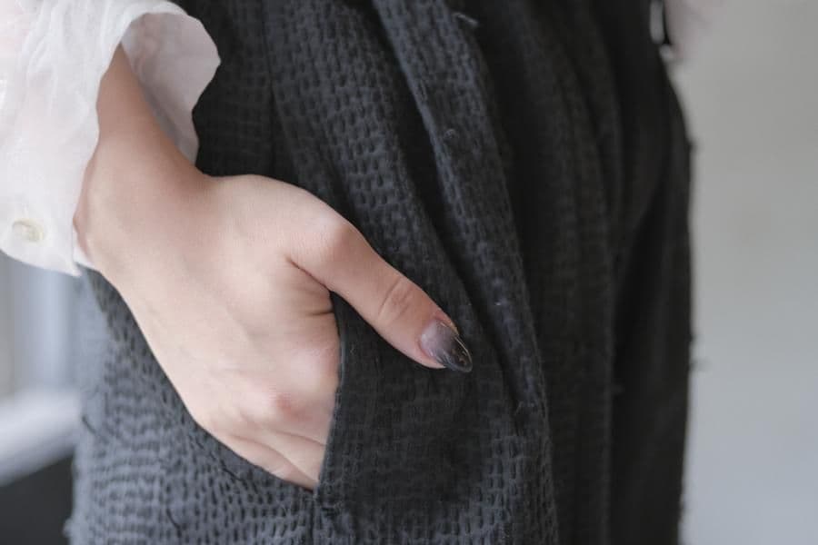 完売品☆qiri　キリ　刺子ジャガードパンツ