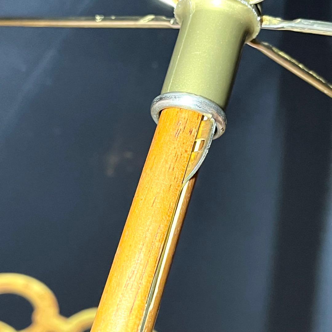 ✨激レア✨CELINE 長傘 チェーン柄 ブラック ヴィンテージ