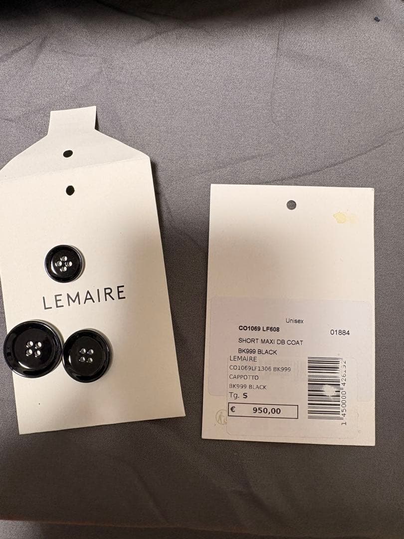ジャケット・アウター takuLemaire short maxi db coat2024AW