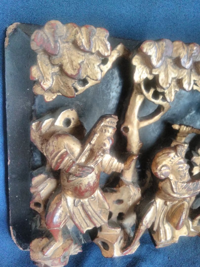 木製、時代彫刻　(明代〜)