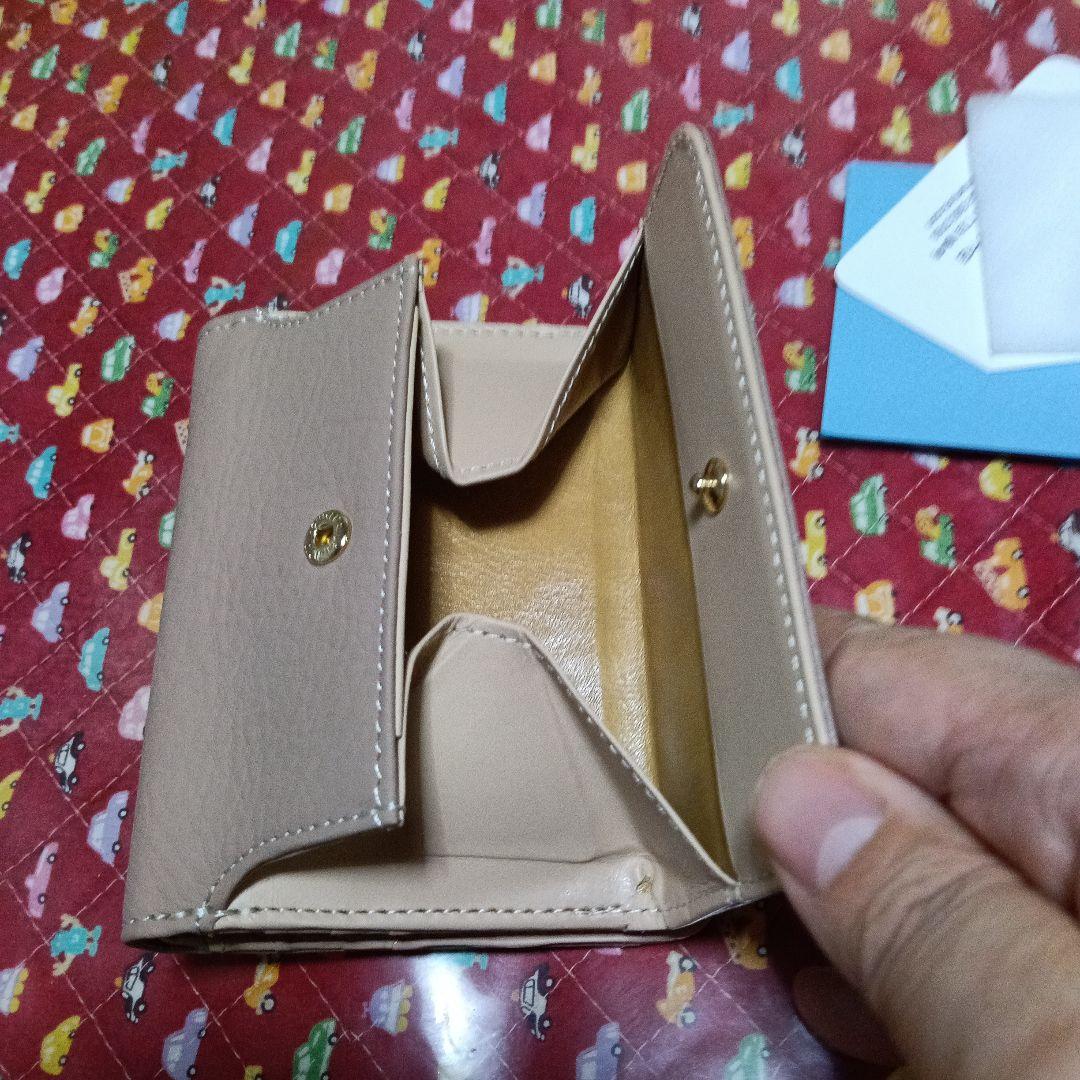 限定価格Kitamura 二つ折り財布　PH0539サンドベージュ