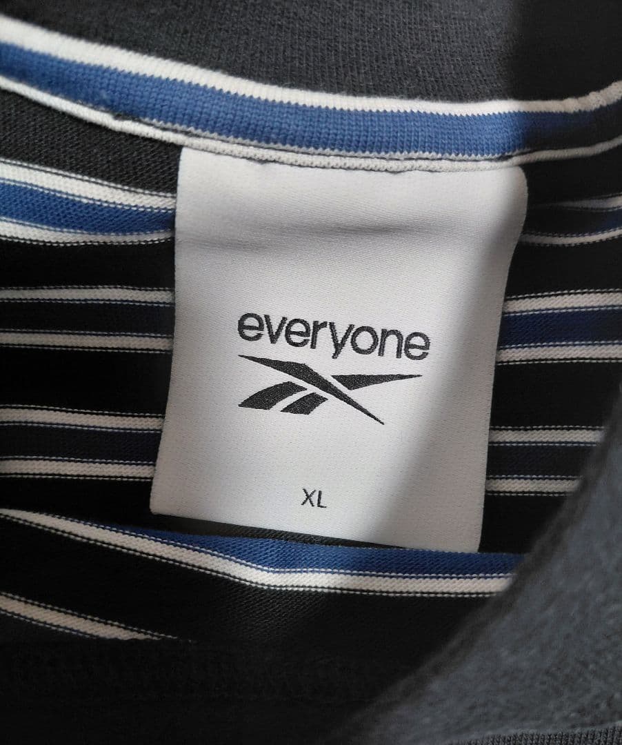 everyone x Reebok ロング スリーブ Tシャツ \"ブラック\"