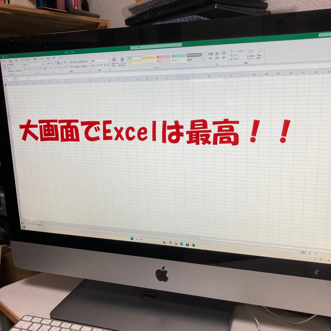 【2台セット・新品SSD】Apple iMac 27インチ とdell XPS