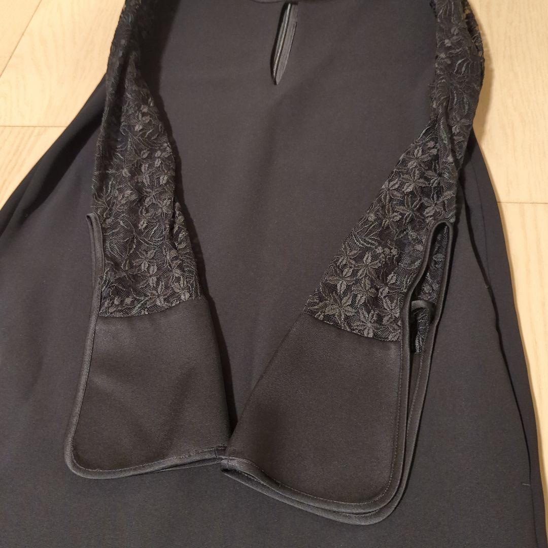 mame kurogouchi　Floral Lace Sleeve Dress