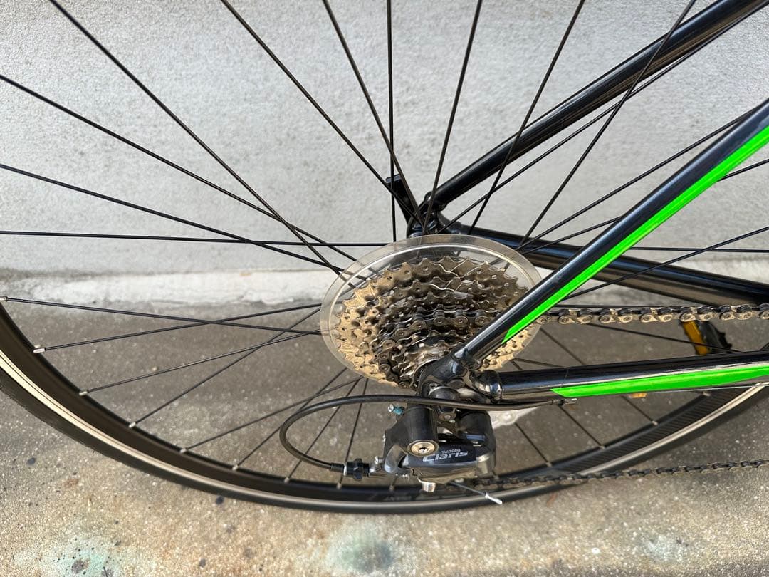 GIANT ロードバイク ブラック/グリーン