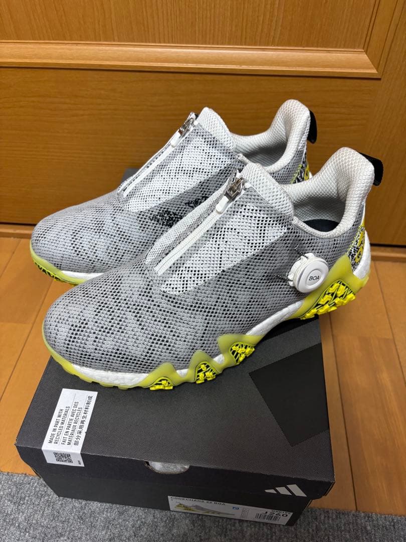 美品　アディダス ゴルフシューズ コードカオス22 BOA 26.0cm