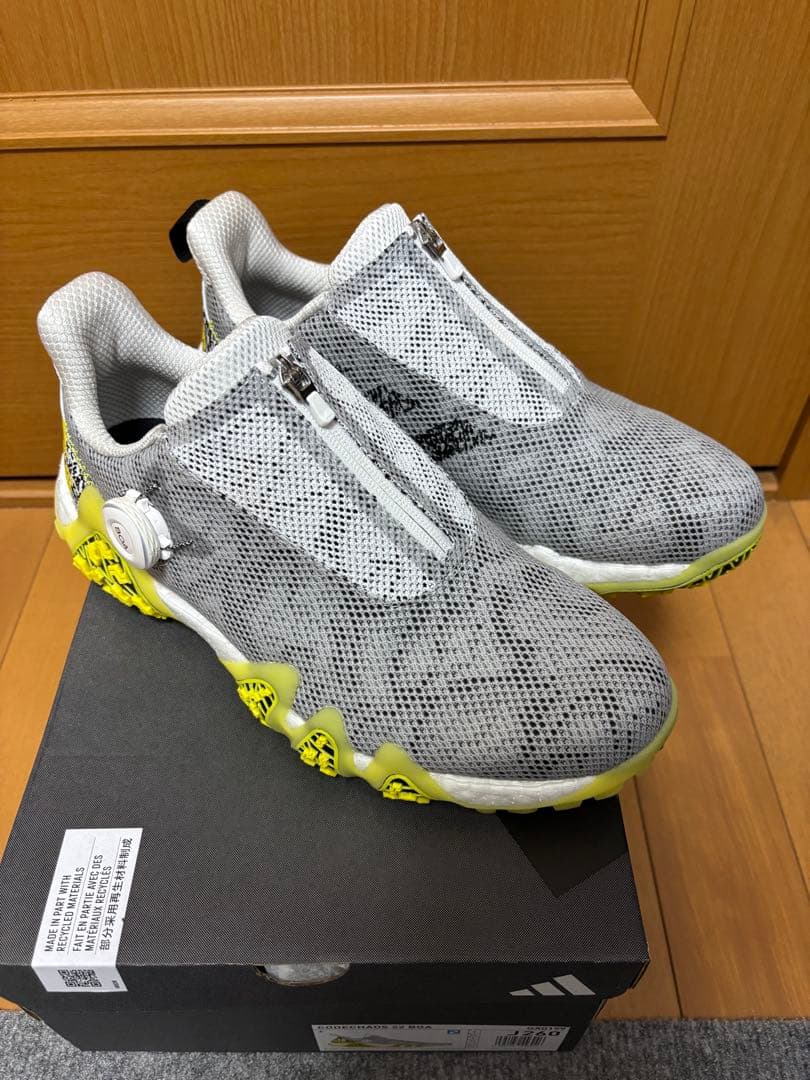 美品　アディダス ゴルフシューズ コードカオス22 BOA 26.0cm