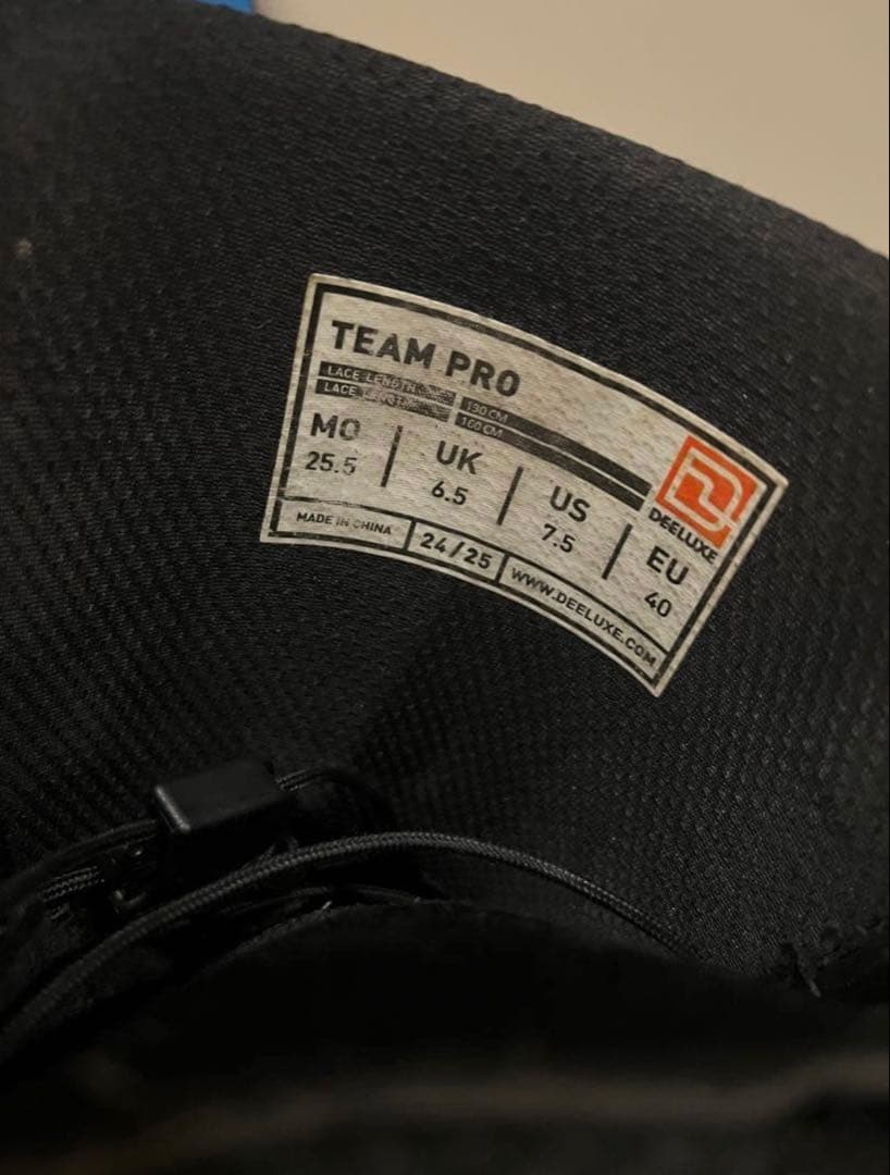 DEELUXE ディーラックス2025【TEAMPRO CTF] 25.5cm