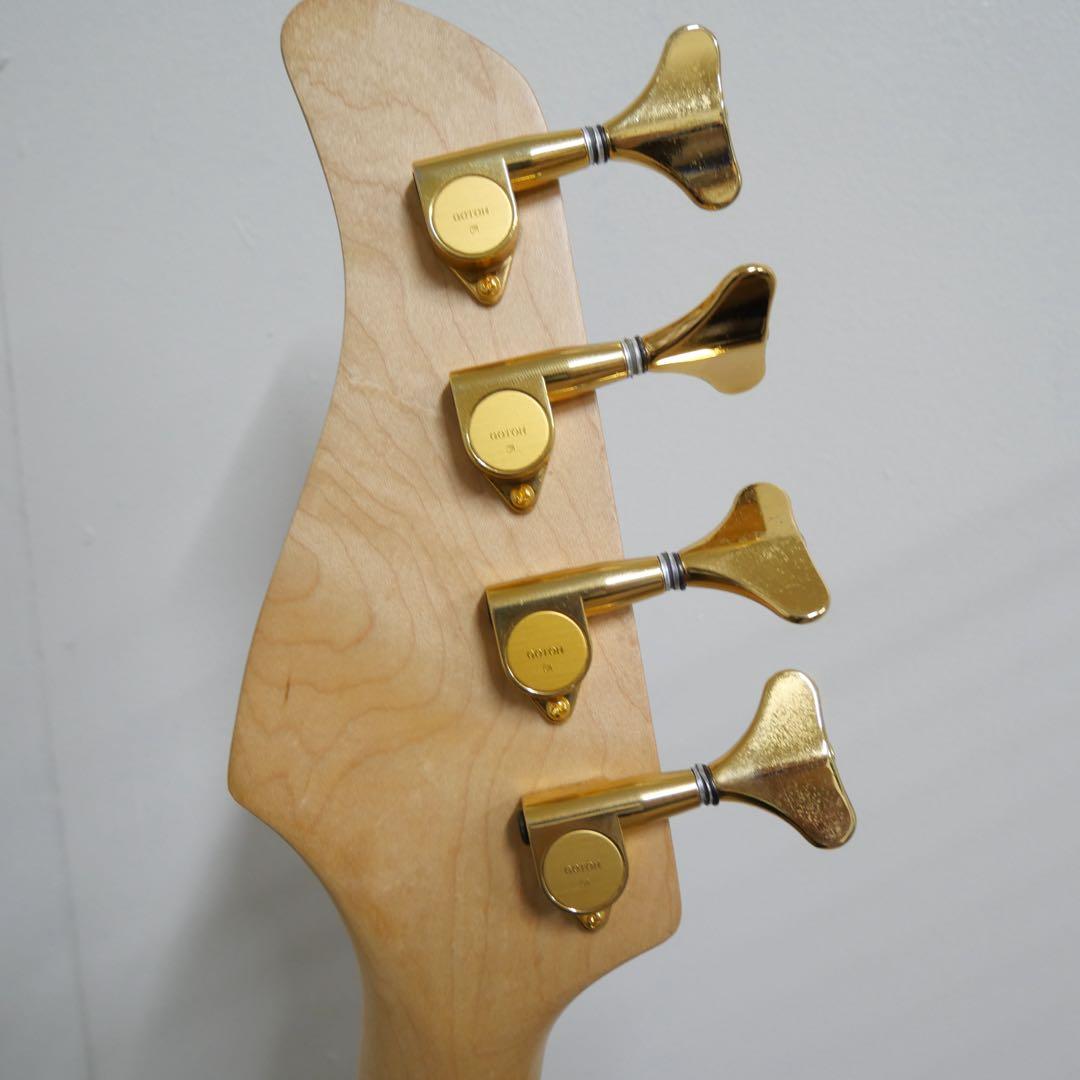 Fernandes エレキベース 紫 4弦