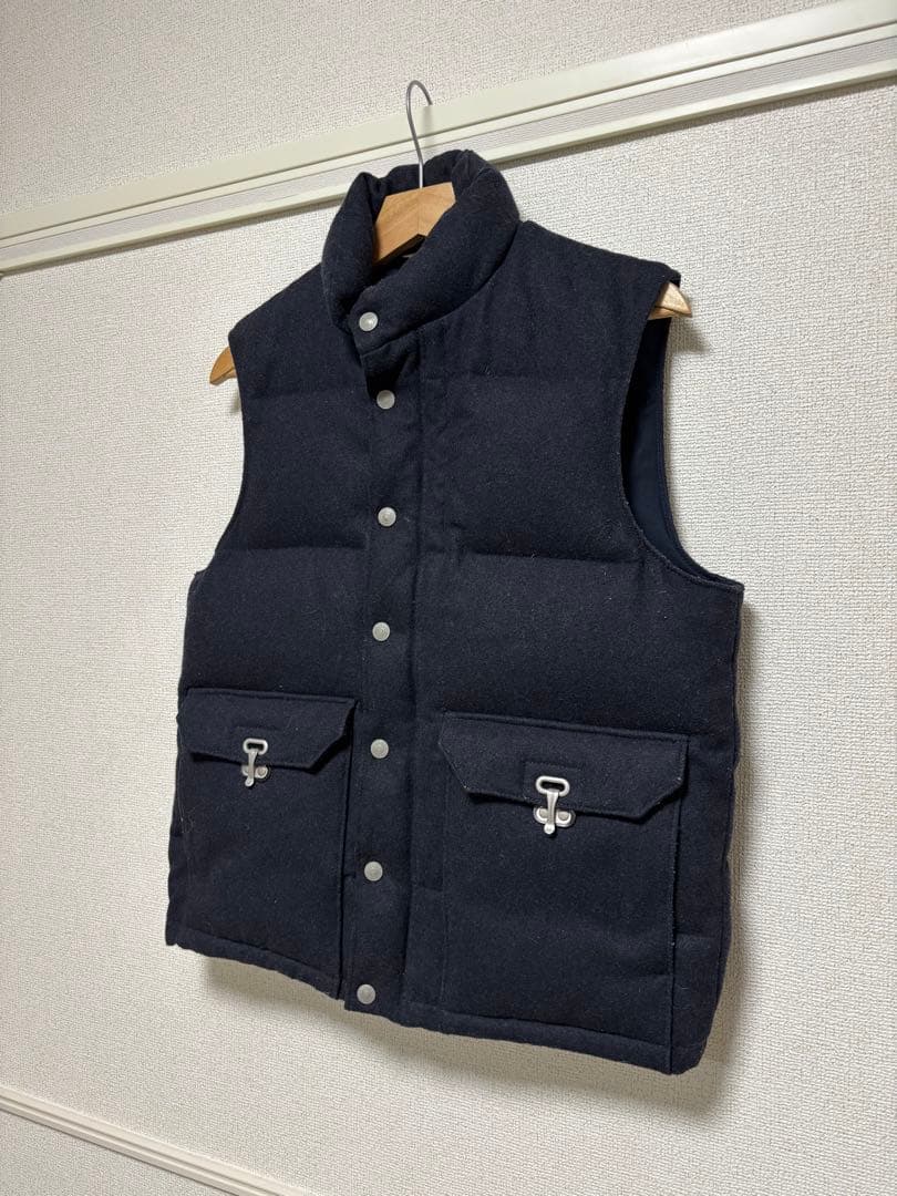 SCHOTT ショット ダウンベスト M 濃紺